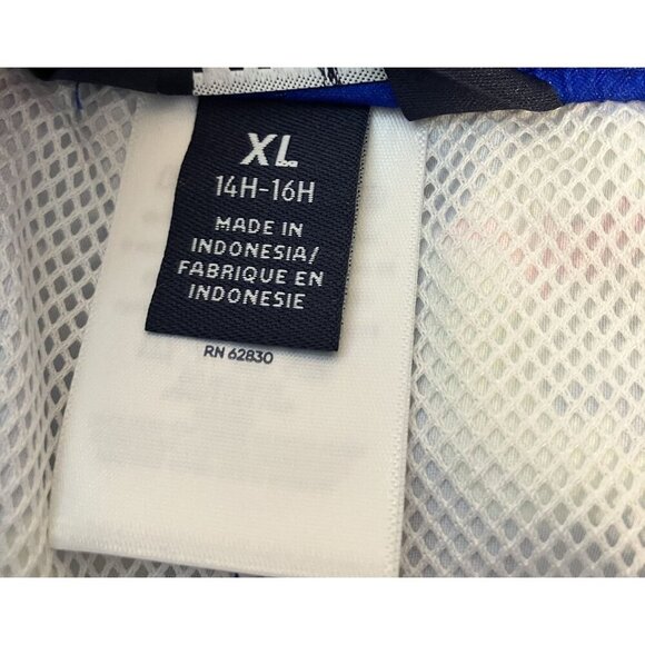 Lands' End NWT Blue Shark Graphic Swim Shorts Swim Trunks Sz XL - Picture 5 of 9